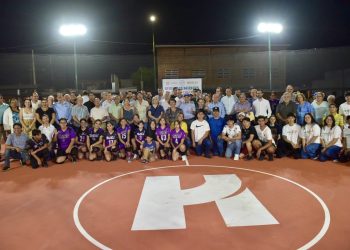 Entrega Toño Astiazarán rehabilitación del Parque Guaymitas