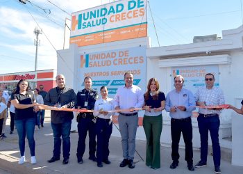 Inaugura Toño Astiazarán Unidad de Salud CRECES para policías y bomberos