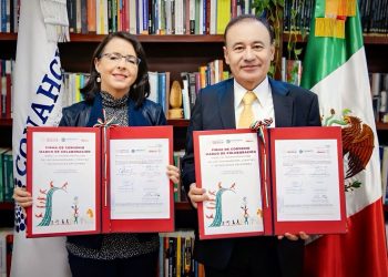 Gobierno de Sonora y Conahcyt firman convenios de trabajo