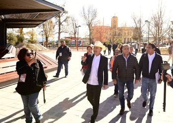 Beneficiamos a población de Cananea con acciones de educación y del Plan de Justicia: Alfonso Durazo