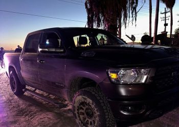 En SLRC Aseguran elementos del GARV vehículo abandonado