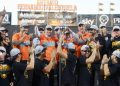 Festeja Gobernador Durazo junto a Club Naranjeros