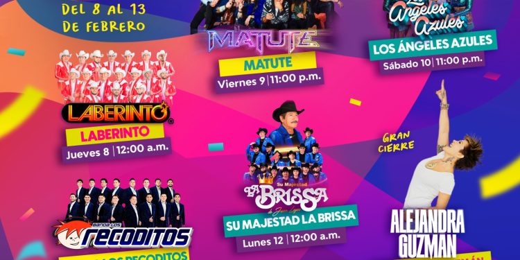 alcaldesa Karla Córdova Presentan programa del Carnaval Guaymas 2024 “La Magia de Sonora”.