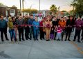 Alcaldesa  Karla Córdova González entrega obras de pavimentación, con una inversión de casi 4 MDP