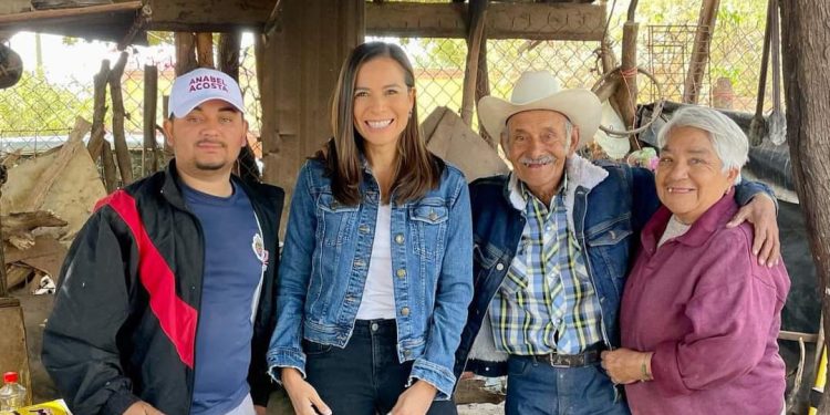 Anabel Acosta sigue trabajando para llevar el mensaje de la 4T