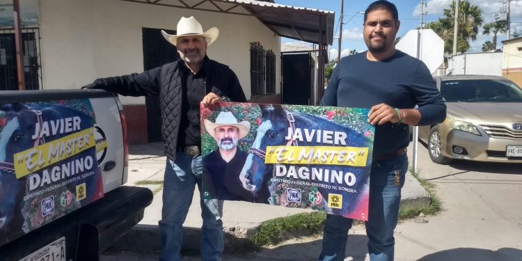 Arranca a todo galope Javier “El Máster” Dagnino su campaña por el Cuarto Distrito federal.
