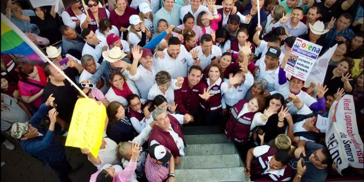 “Vamos por una mejor organización de los pueblos mayos: Lorenia Valles y Heriberto Aguilar”