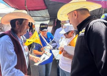 “El Máster” Dagnino recorre calles y comercios de Ciudad Jardín, “Mi  Empalme Sonora”
