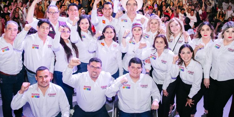 Celida y Froylán celebran en Caborca el arranque de Abraham “Cubano” Mier