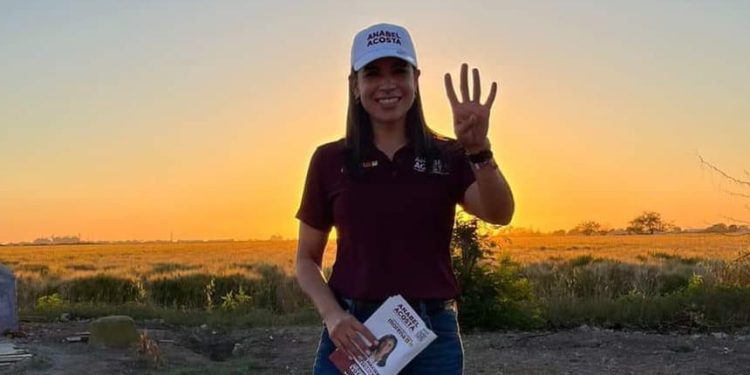 Anabel acosta invita a su gente, para presenciar el debate en la laguna del Náinari