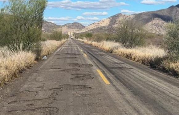 Las Carreteras de Sonora están en pésimas condiciones, parece que las bombardearon Javier “El Máster” Dagnino