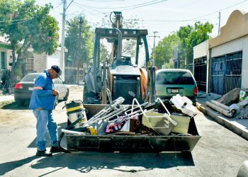 Recolectan 144 toneladas de cacharros en 3 colonias de Hermosillo