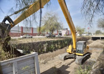 Retira Servicios Públicos Municipales más de 9 mil toneladas de residuos de canales