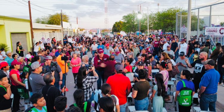 Los habitantes de La colonia Burócrata, va de la mano con “El CUBANO”Mier