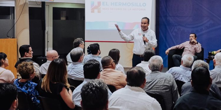 “Voy a blindar a con mas cámaras de vigilancia y patrullas electricas a Hermosillo:Toño Astiazarán”