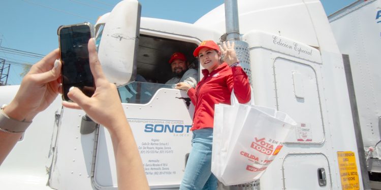 Continuan Celida y Froylán promoviendo el Plan C en Hermosillo para dejar fuera al PRIAN