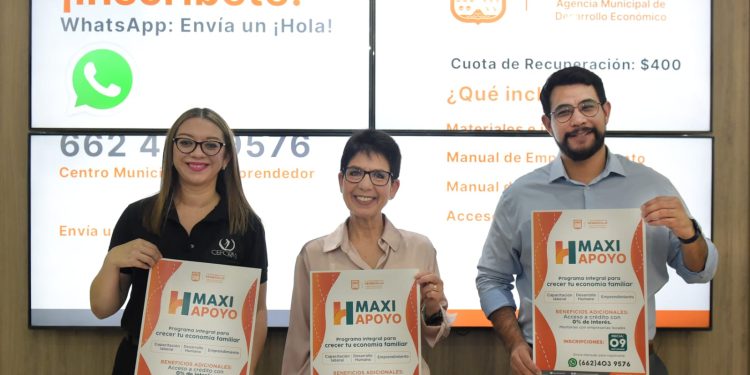 Convoca Ayuntamiento de Hermosillo a la sexta edición de Maxi Apoyo