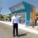 Supervisa Toño Astiazarán prototipo de parada de transporte público