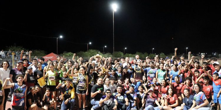 Se realizó la “XXVI edición de la Golden League de Atletismo” en Caborca