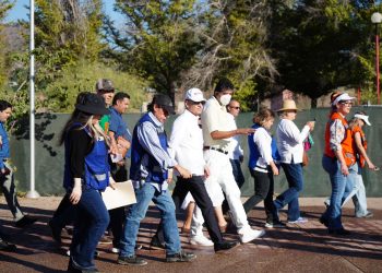 Supervisa Gobernador Durazo avance del 60% de rehabilitación de La Sauceda