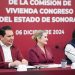 Diputados instalan la Comisión de Vivienda y atestiguan firma de convenio entre el Gobierno de Sonora y el Infonavit