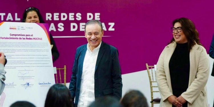 Refuerza Gobernador Durazo estrategia de prevención de violencia contra las mujeres en Sonora