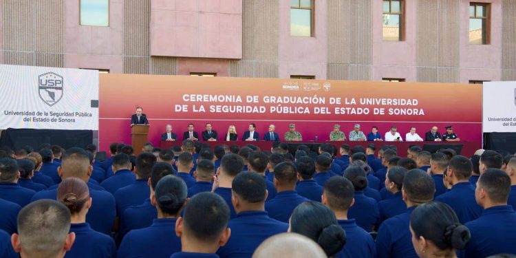 Gobernador Durazo impulsa nueva generación de policías de élite con USP