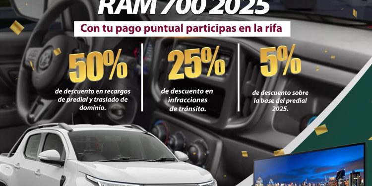 Aprovecha los descuentos del mes de Marzo y ponte al día con tu PREDIAL.