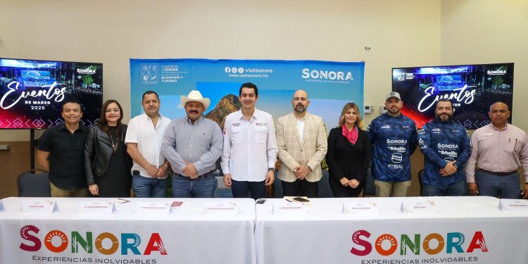 Presenta Gobierno de Sonora calendario de eventos turísticos de marzo 2025