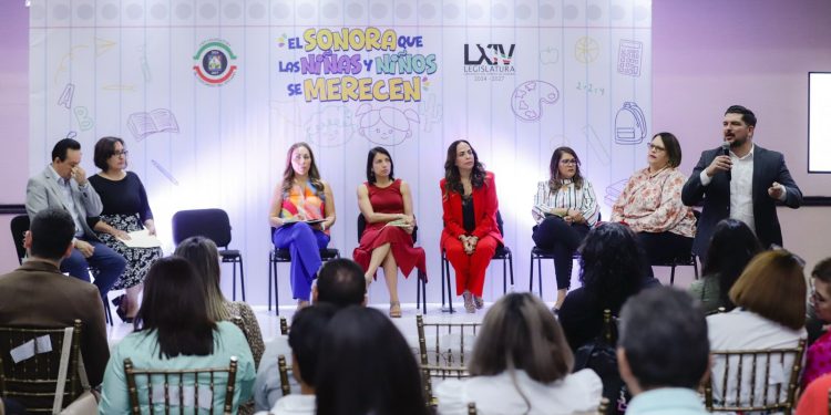 Celebra Congreso de Sonora el primer foro “El Sonora que las Niñas y los Niños se Merecen”