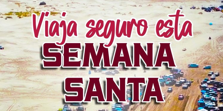 Ayuntamiento de Caborca pide a los ciudadanos viajar seguros en esta Semana Santa