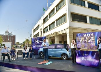 Celebra Toño Astiazarán sorteo “En La H Cumpliendo Ganas” con ganador del automóvil JAC E10X 2025_