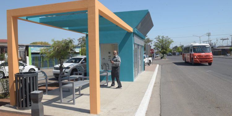 Apertura Gobierno de Hermosillo las primeras tres paradas de camión refrigeradas con videovigilancia