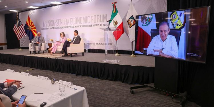 Gobernador Durazo y Gobernadora Hobbs consolidan megarregión con visión de futuro