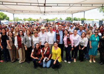 Gobernador Durazo y Bárcena refuerzan estrategia de paz en Cajeme con jornada de desarme y rehabilitación de espacios seguros