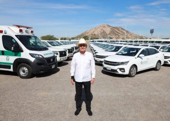 Gobernador Durazo fortalece atención médica en todo el estado con entrega de 231 vehículos y ambulancias de IMSS-Bienestar
