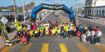 Realiza Ayuntamiento de Guaymas Rodada y carrera por la paz y contra las adicciones