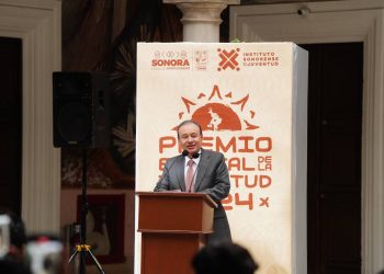 Gobernador Durazo da histórico impulso al talento sonorense con 120 mil pesos del Premio Estatal de la Juventud
