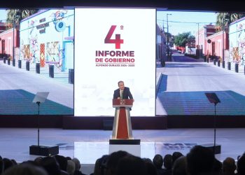 Gobernador Alfonso Durazo Montaño  Rinde su cuarto Informe de Gobierno