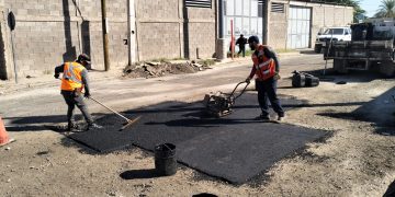 Trabajarán cuadrillas de bacheo en colonias del Norte y Sur de la ciudad