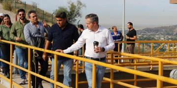 Encabeza Omar Del Valle Colosio supervisión de planta potabilizadora en Hermosillo