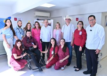 Gobernador Durazo refuerza salud de familias del sur con equipamiento de la Unidad en Neurodesarrollo