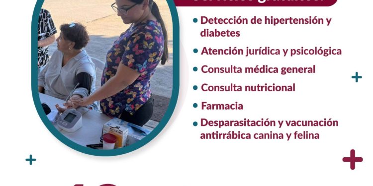 Recibirán familias de Santa Clara jornada de salud