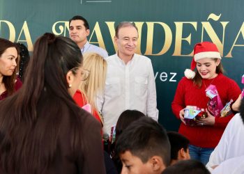 Gobernador Durazo lleva alegría y bienestar a miles de familias sonorenses con el Operativo Navideño