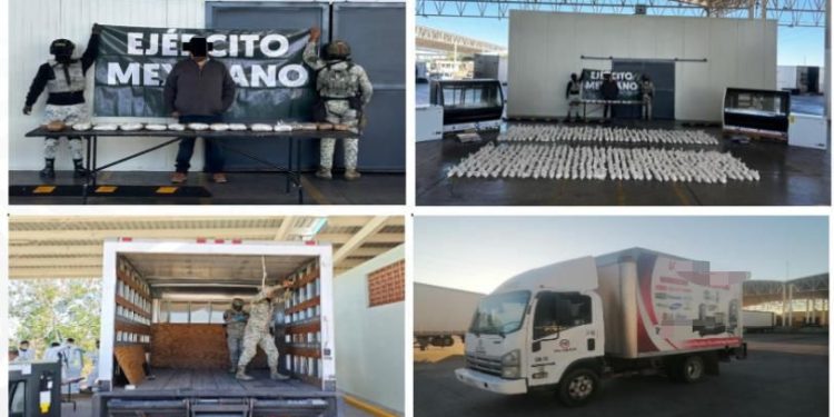 Mesa Estatal de Seguridad asegura más de un millón de dosis de droga y detiene a 163 personas en operativos por Sonora