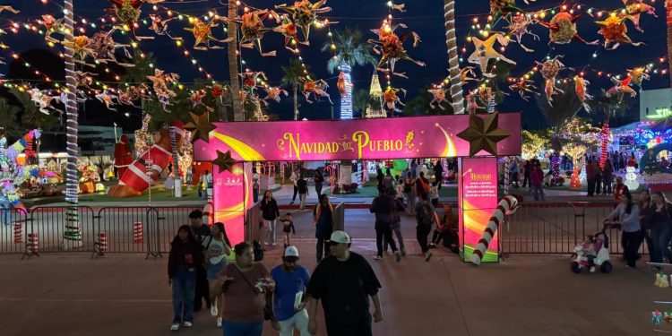 Más de 60 mil personas han disfrutado de “La Navidad del Pueblo” en Guaymas