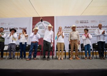Durazo y Sheinbaum consolidan justicia histórica para el Pueblo Yaqui con más de 18 mil millones en acciones de agua, territorio y educación