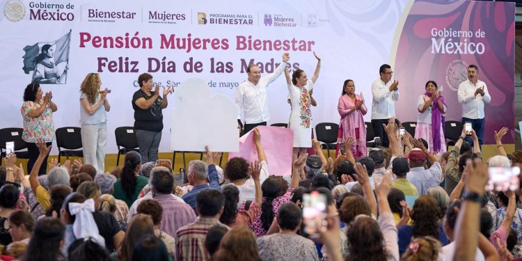 Sheinbaum y Durazo respaldan a más de 70 mil mujeres sonorenses con Pensión Bienestar
