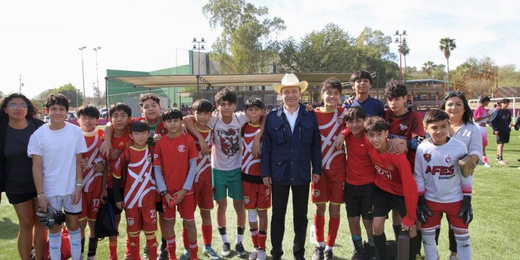 Gobernador Durazo forja futuros líderes del deporte con Mundialito Escolar 2026