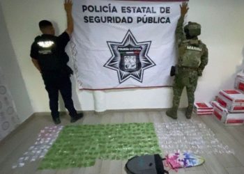 Gabinete de Seguridad de Durazo retira de circulación más de medio millón de dosis de droga en Sonora